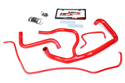 HPS Performance High Temp 3-ply Reinforced SiliconeReplace OEM Rubber Radiator Coolant Hoses