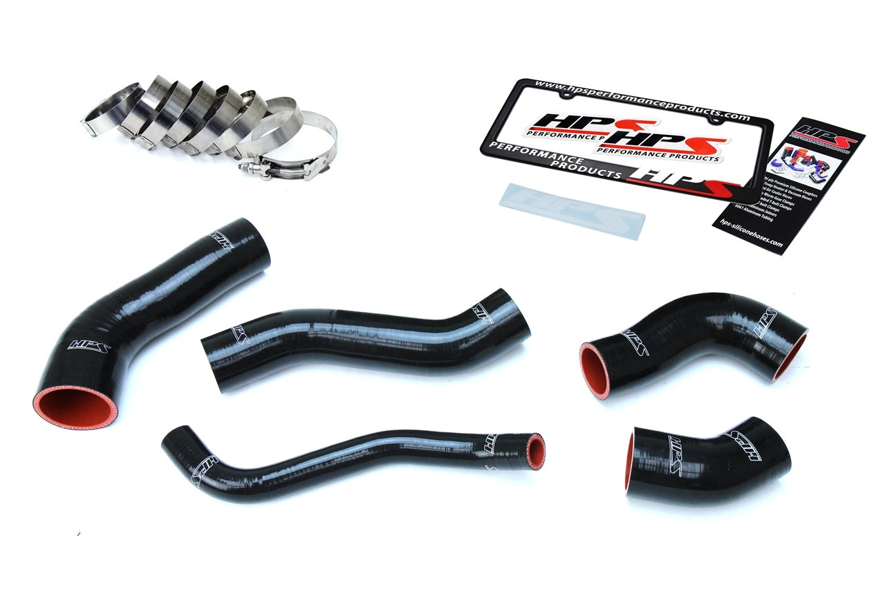 HPS Performance High Temp 4-ply Reinforced SiliconeReplace OEM Rubber Intercooler Turbo Boots