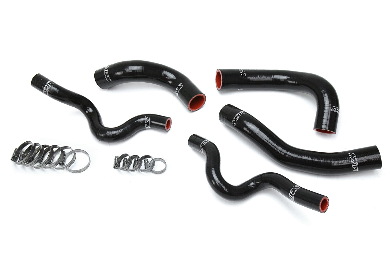 HPS Performance High Temp 3-ply Reinforced SiliconeReplace OEM Rubber Radiator Coolant Hoses