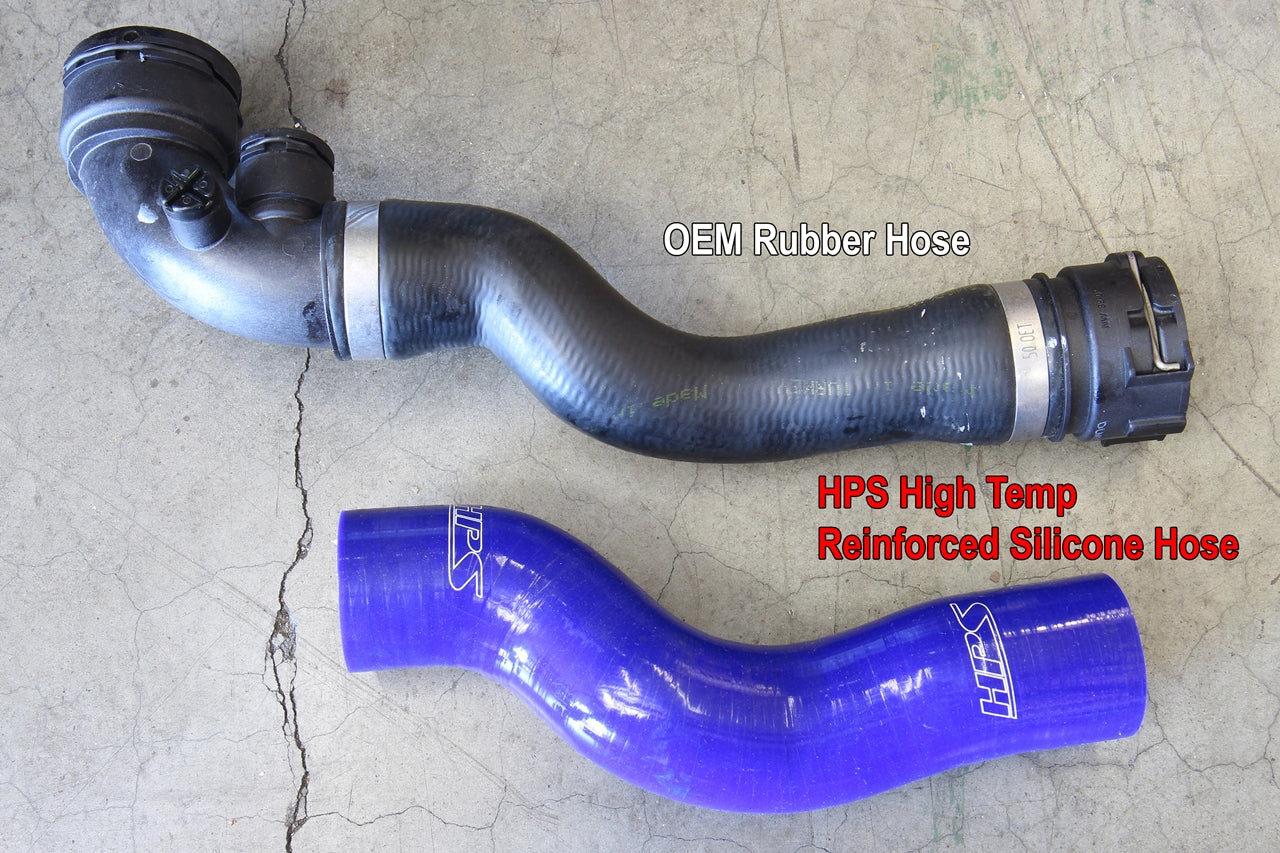 HPS Performance High Temp 3-ply Reinforced SiliconeReplace OEM Rubber Radiator Coolant Hoses