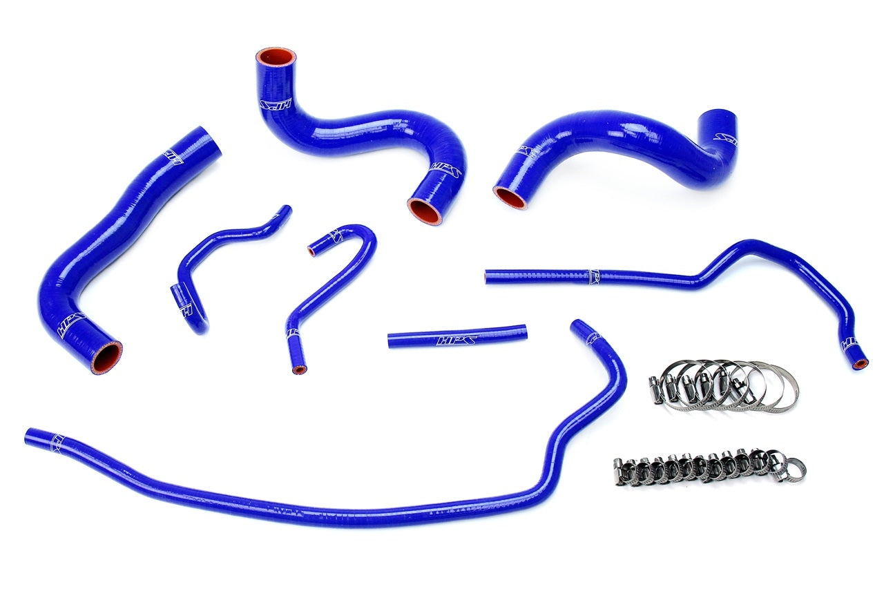 HPS Performance High Temp 3-ply Reinforced SiliconeReplace OEM Rubber Radiator Coolant Hoses