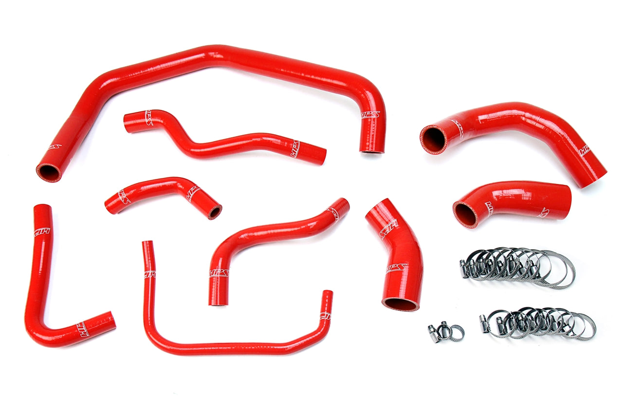 HPS Performance High Temp 3-ply Reinforced SiliconeReplace OEM Rubber Radiator Coolant Hoses