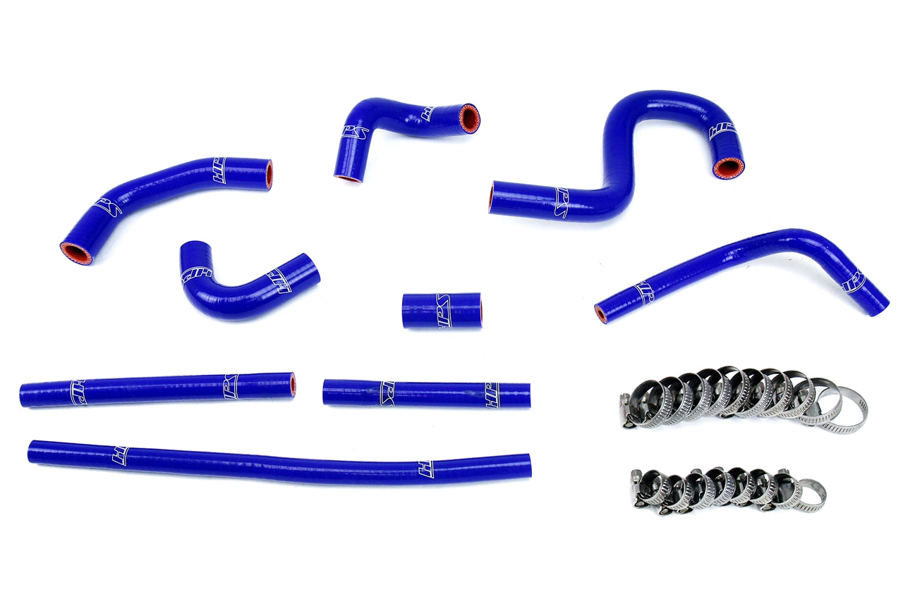 HPS Performance High Temp 3-ply Reinforced SiliconeReplace OEM Rubber Heater Coolant Hoses