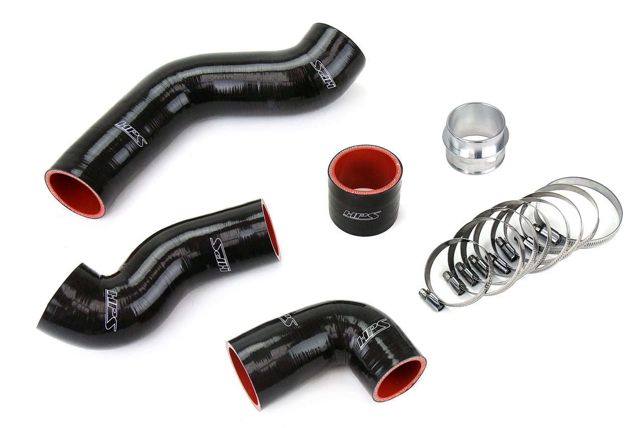 HPS Performance High Temp 4-ply Reinforced SiliconeReplace OEM Rubber Intercooler Turbo Boots