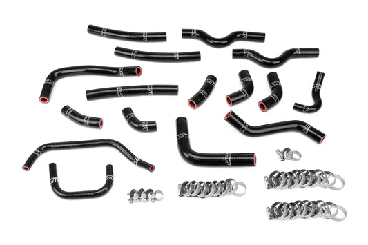 High Temp 3-ply Reinforced Silicone Replace OEM Rubber Heater Coolant Hoses