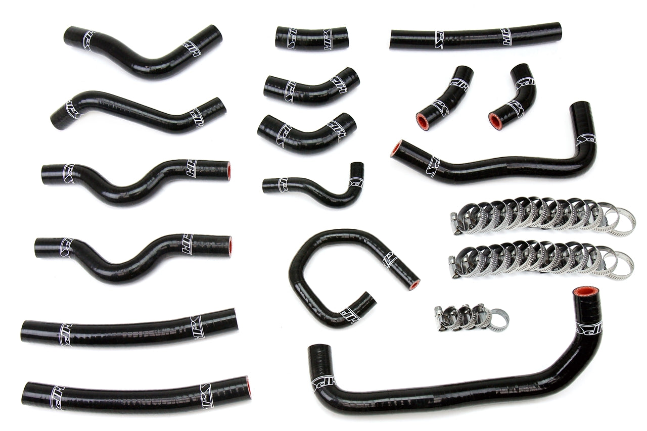 High Temp 3-ply Reinforced Silicone Replace OEM Rubber Heater Coolant Hoses
