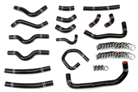 High Temp 3-ply Reinforced Silicone Replace OEM Rubber Heater Coolant Hoses