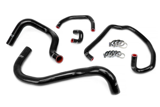 High Temp 3-ply Reinforced Silicone  Replaces OEM Radiator And Heater Hoses.