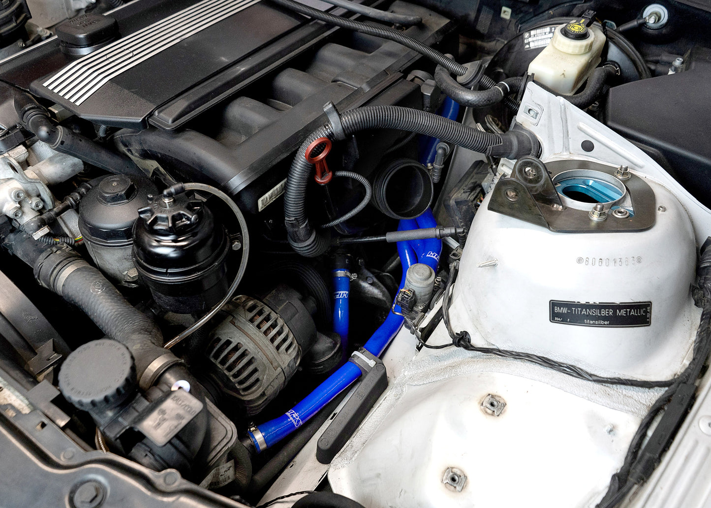 3-ply Reinforced Silicone  Replaces OEM Rubber Heater Coolant Hoses