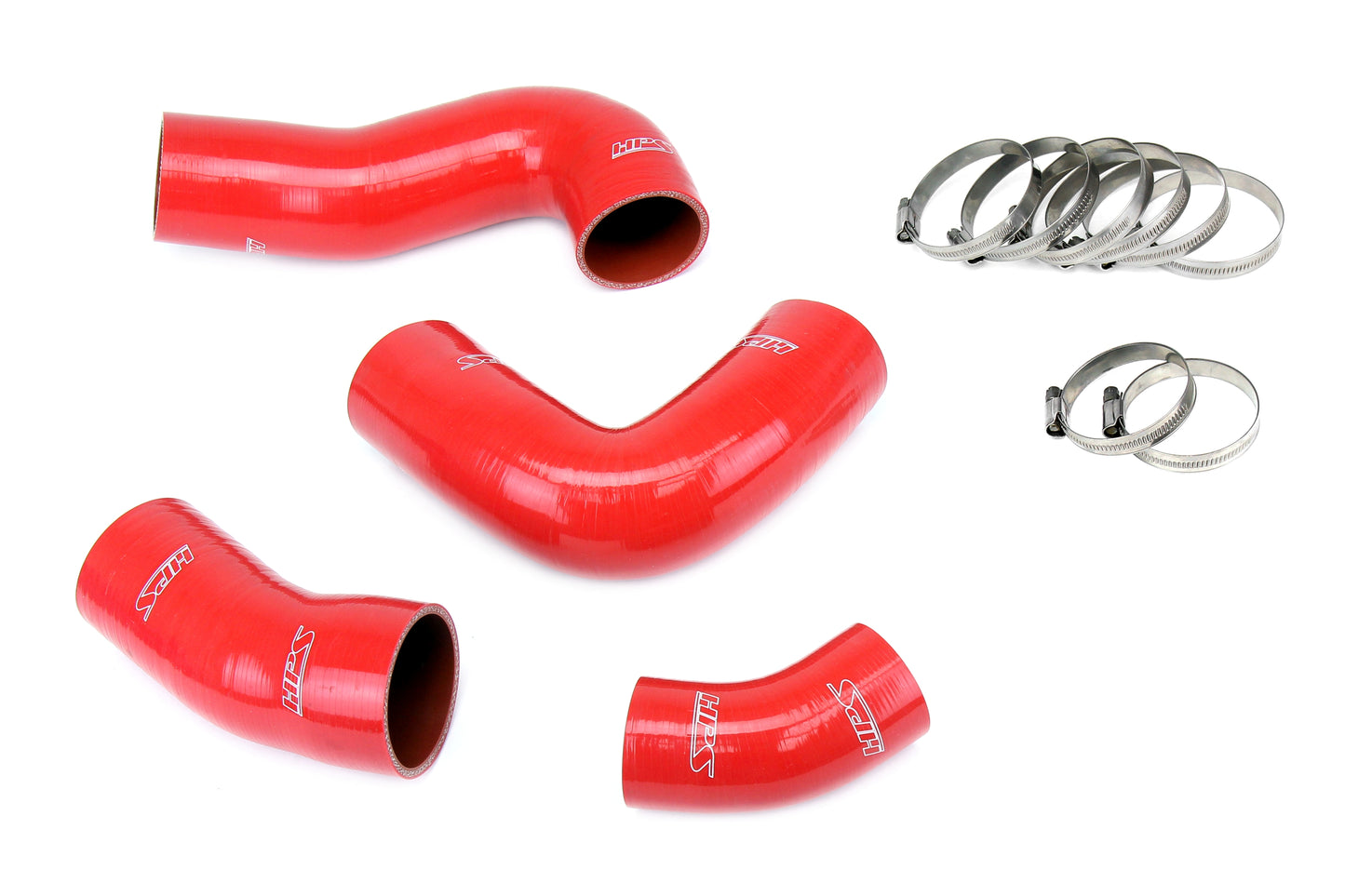4-ply Reinforced Silicone  Replaces Rubber Intercooler Hoses