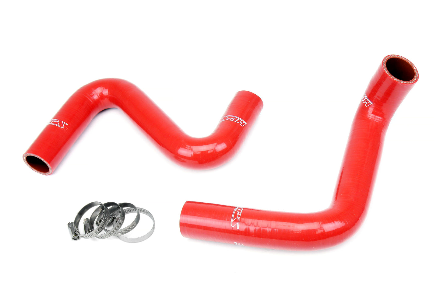 High Temp 3-ply Reinforced Silicone  Replaces OEM Rubber Radiator Coolant Hoses.