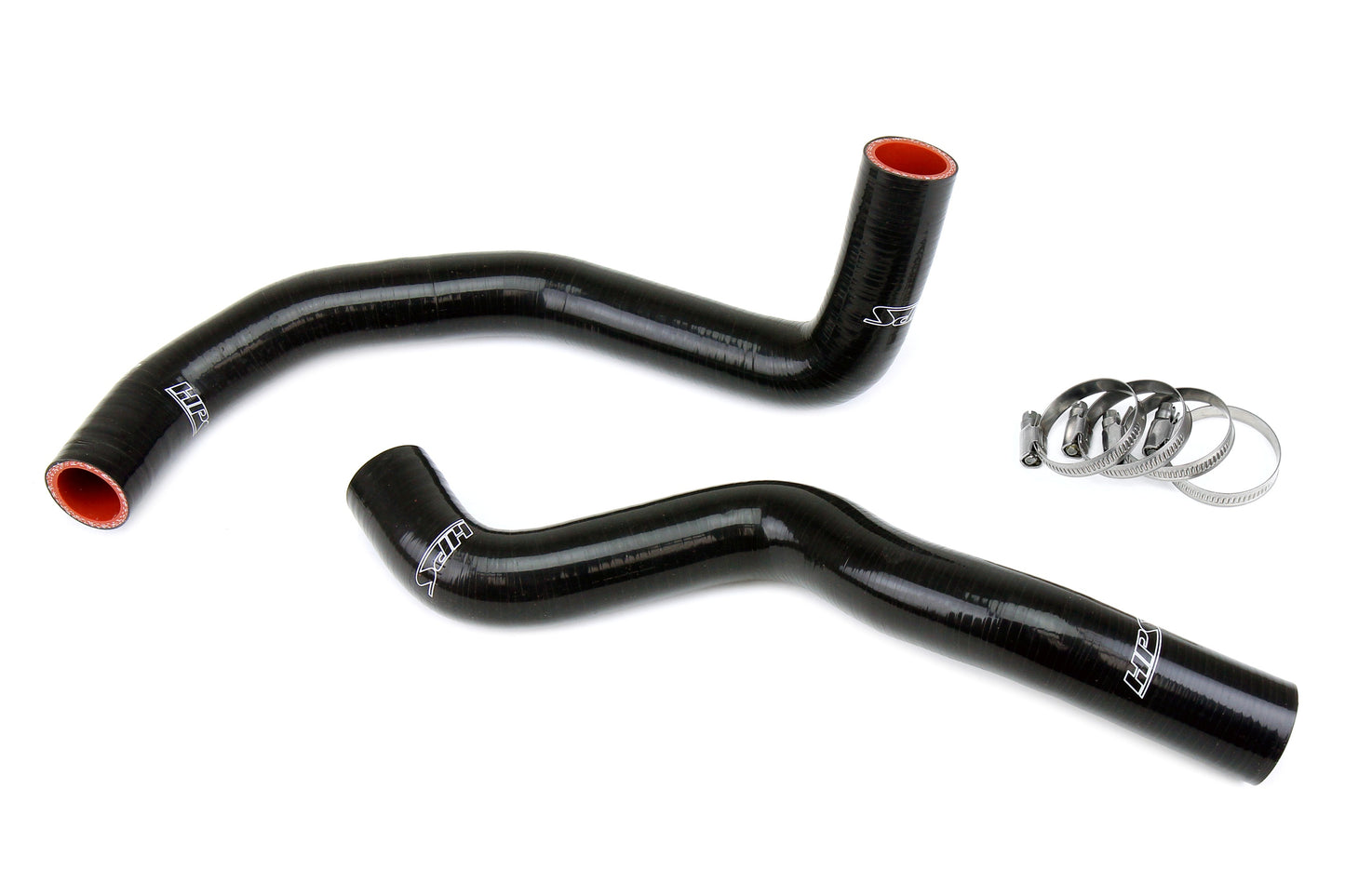 High Temp 3-ply Reinforced Silicone  Replaces OEM Rubber Radiator Coolant Hoses.