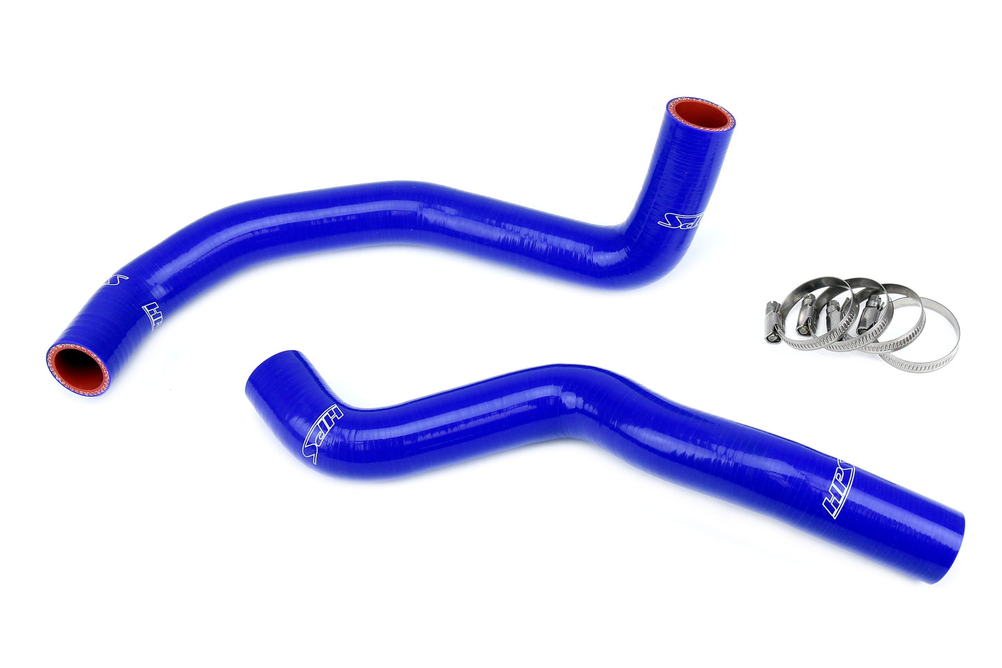 High Temp 3-ply Reinforced Silicone  Replaces OEM Rubber Radiator Coolant Hoses.