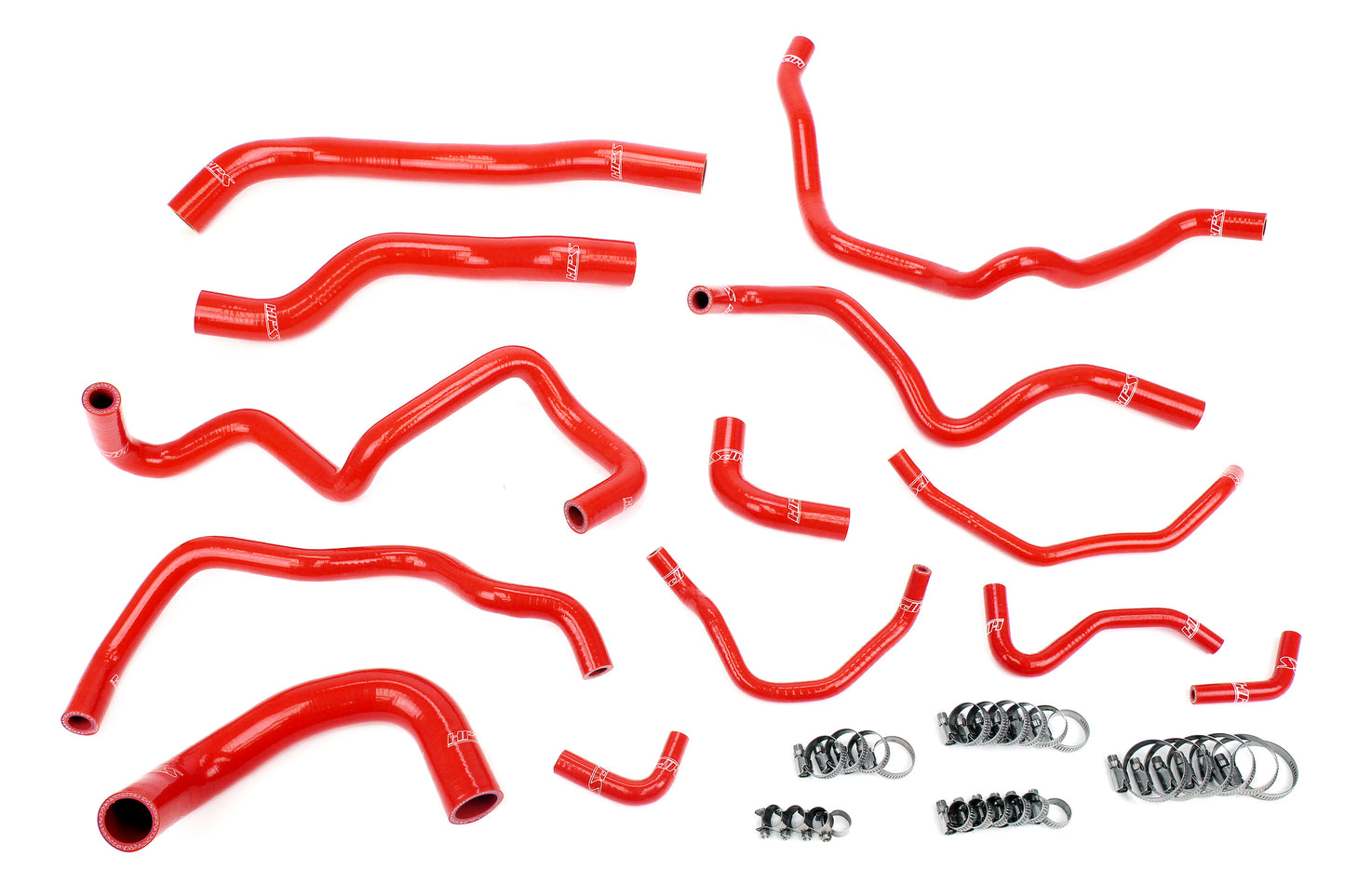 3-ply Reinforced Silicone  Replaces Factory Rubber Coolant Hoses