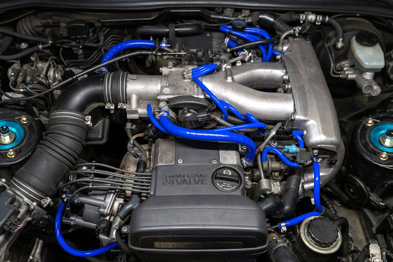 High Temp. And Oil Resistant Silicone  Replaces Rubber Vacuum And Breather Hose