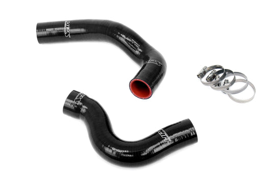 High Temp 3-ply Reinforced Silicone  Replaces OEM Rubber Radiator Coolant Hoses.