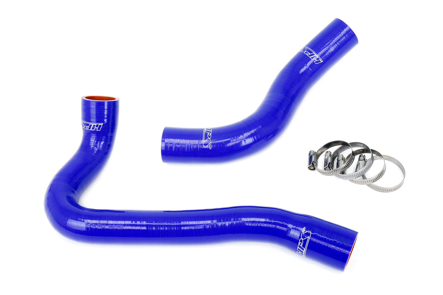 High Temp 3-ply Reinforced Silicone  Replaces OEM Rubber Radiator Coolant Hoses.