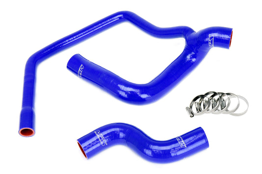 High Temp 3-ply Reinforced Silicone  Replaces OEM Rubber Radiator Coolant Hoses.