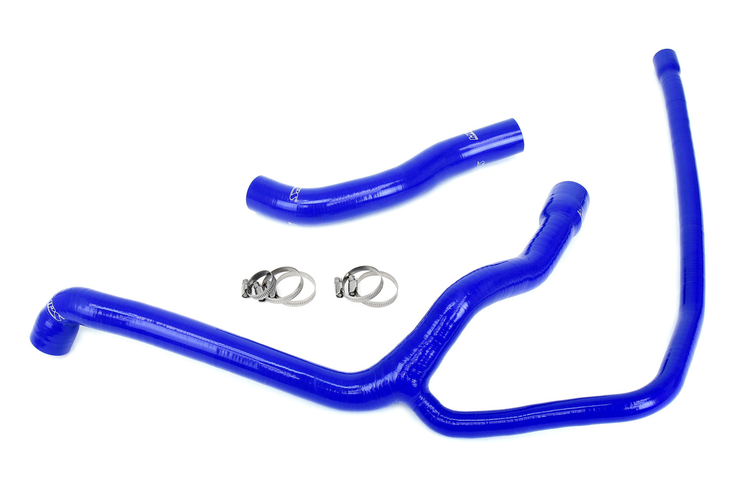 High Temp 3-ply Reinforced Silicone  Replaces OEM Rubber Radiator Coolant Hoses.