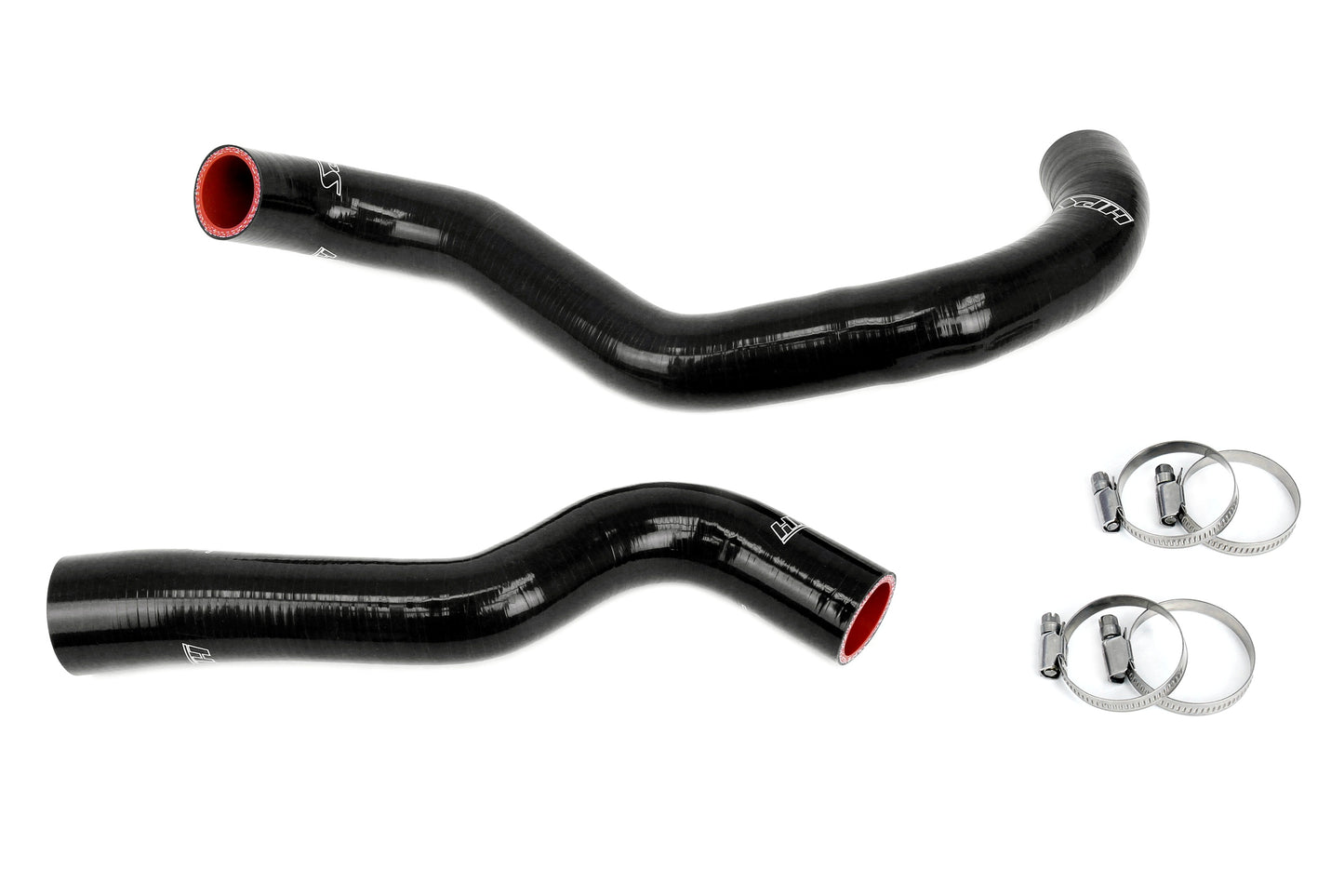 High Temp 3-ply Reinforced Silicone  Replaces OEM Rubber Radiator Coolant Hoses.