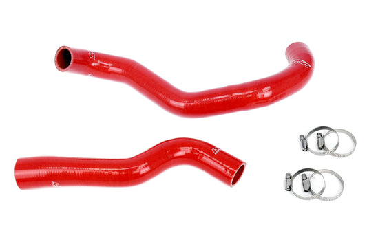 High Temp 3-ply Reinforced Silicone  Replaces OEM Rubber Radiator Coolant Hoses.