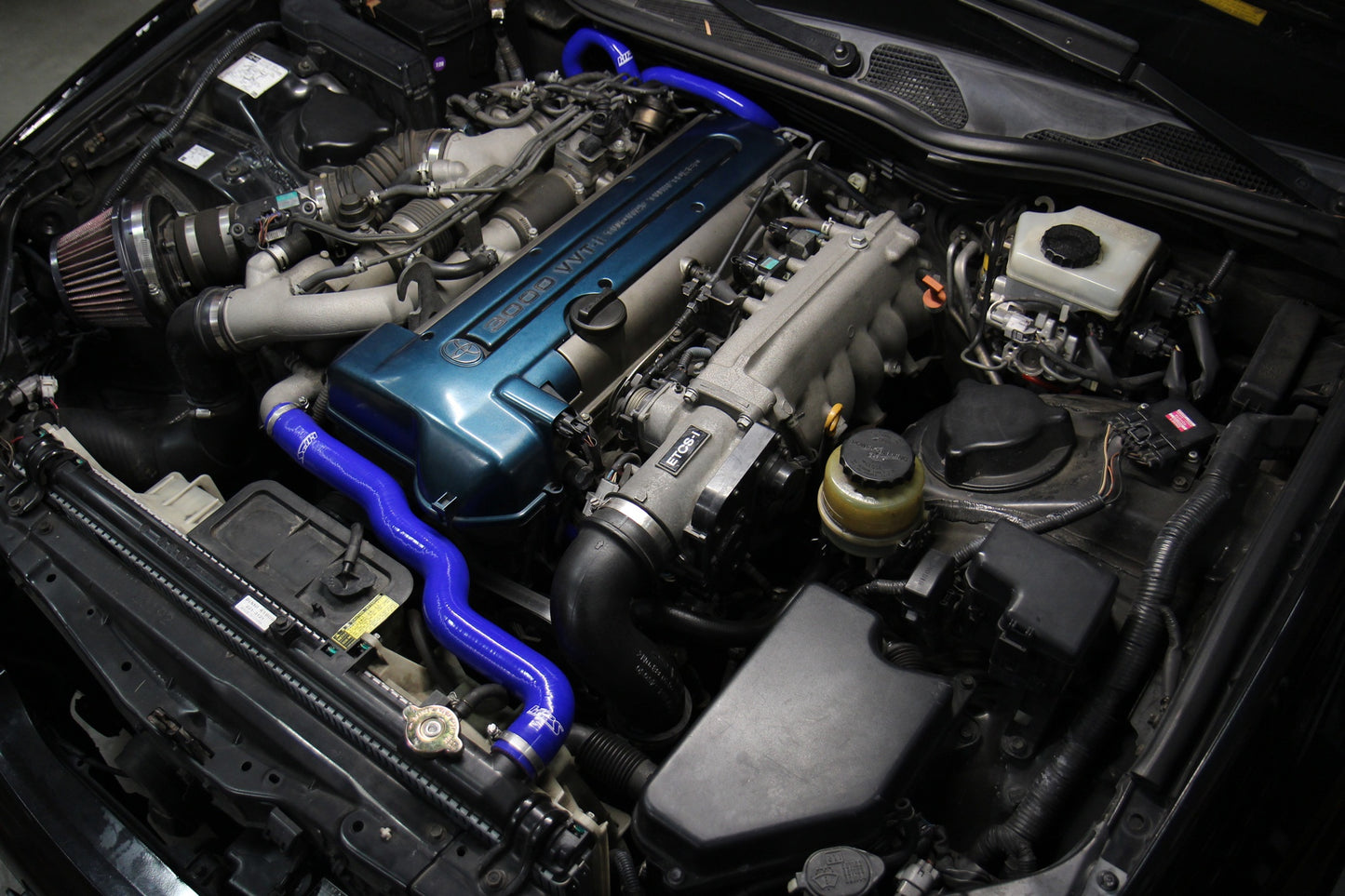 High Temp 3-ply Reinforced Silicone  Replaces OEM Rubber Radiator Coolant Hoses.