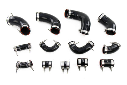 4-ply Reinforced Fluorolined Silicone  Replaces Rubber Intercooler Hoses.