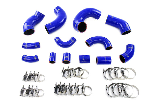 4-ply Reinforced Fluorolined Silicone  Replaces Rubber Intercooler Hoses.
