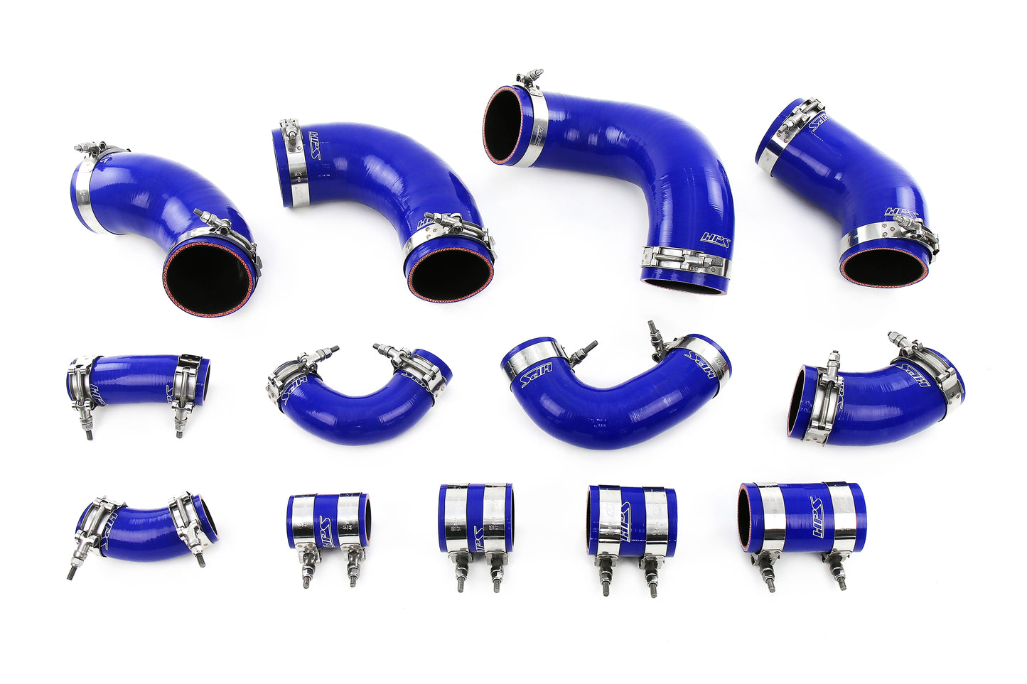 4-ply Reinforced Fluorolined Silicone  Replaces Rubber Intercooler Hoses.