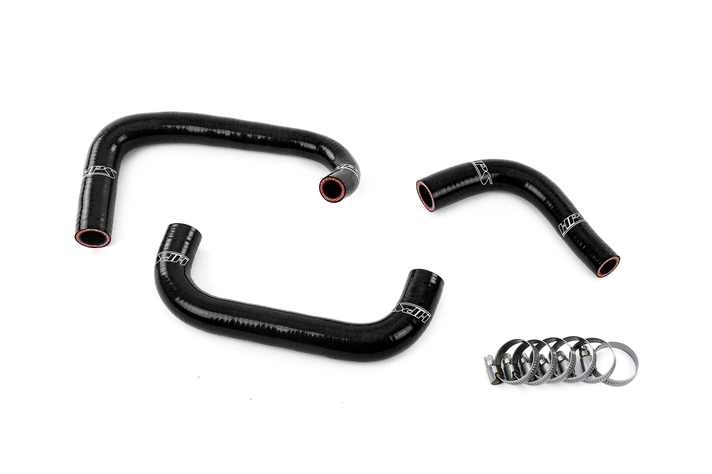 3-ply Reinforced Oil-resistant Silicone Direct Replacement Breather Hoses.