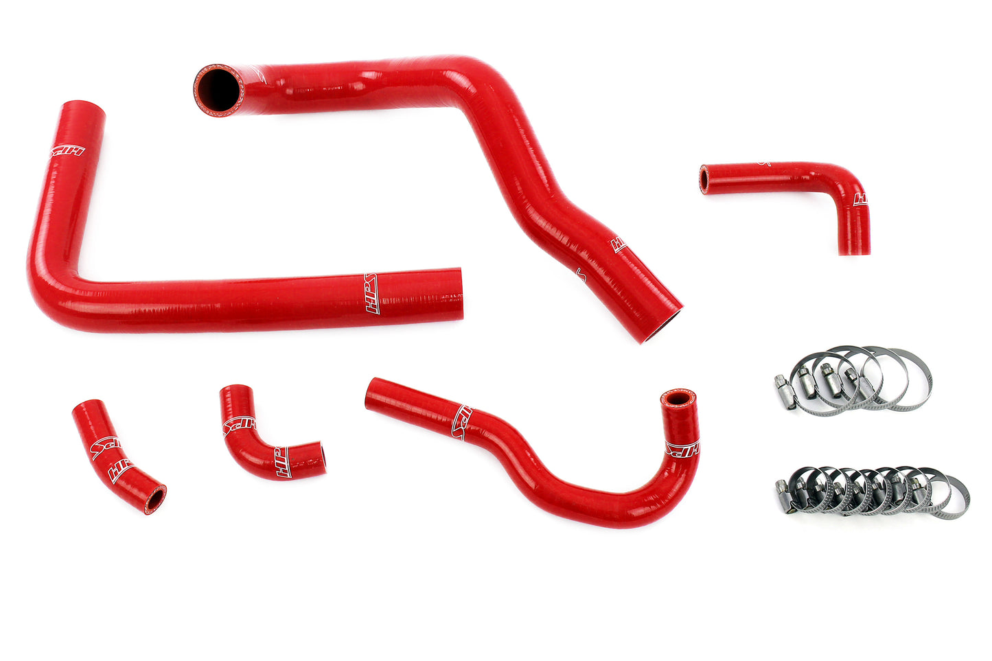 3-ply Reinforced Silicone  Replaces OEM Rubber Radiator And Heater Coolant Hoses