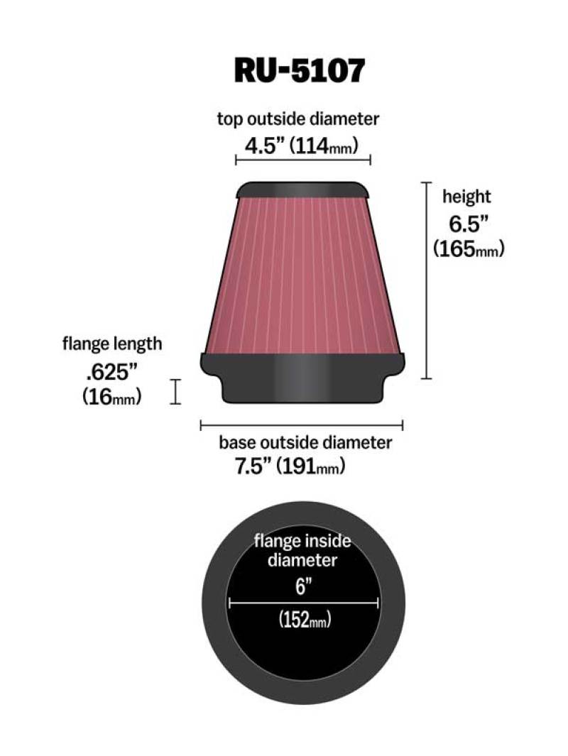 KN Universal Air Filter