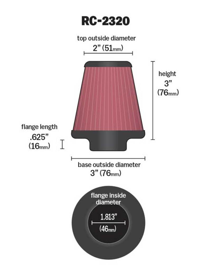 KN Universal Air Filter