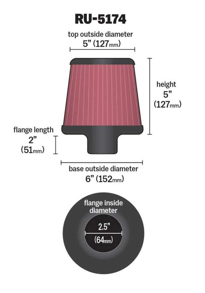 KN Universal Air Filter