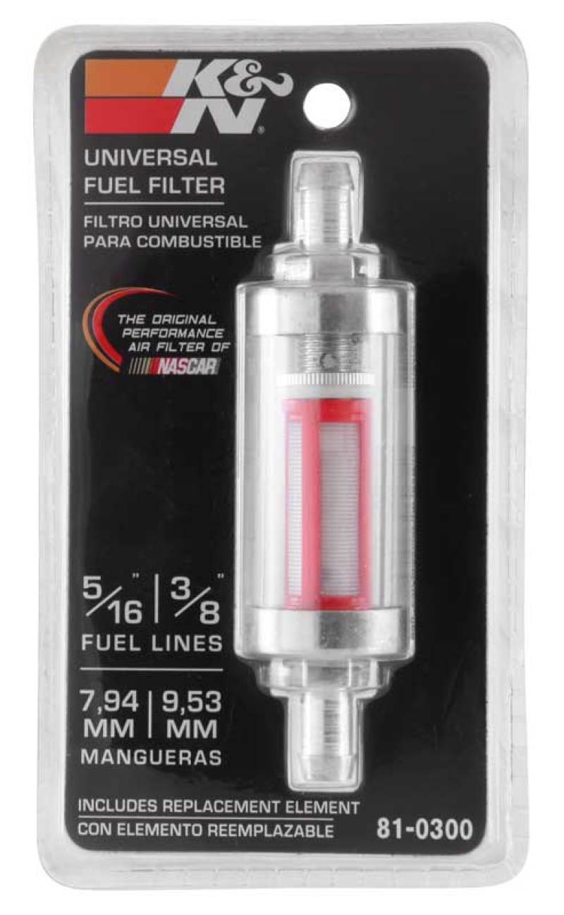 KN Inline Fuel Filter