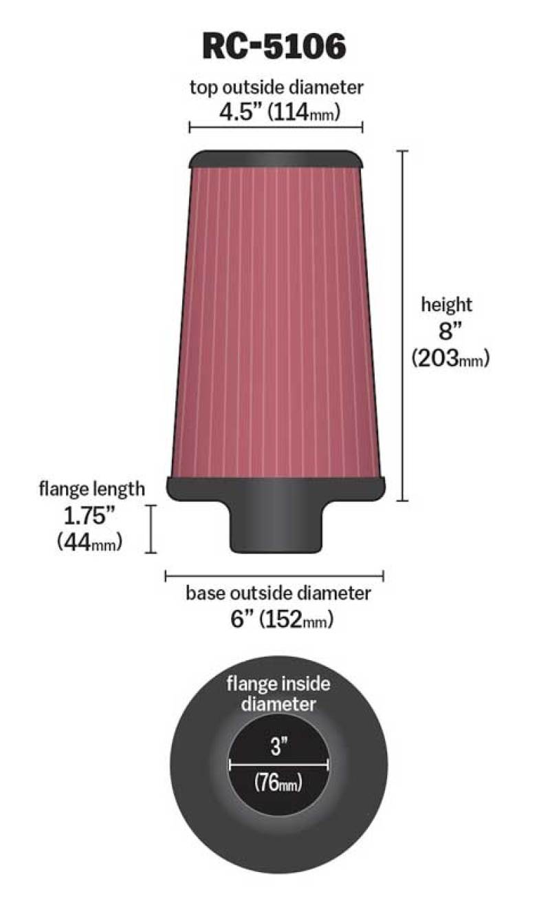 KN Universal Air Filter