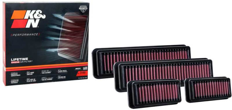 KN Drop in Air Filters