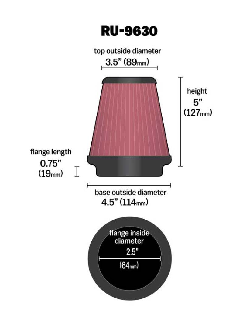 KN Universal Air Filter