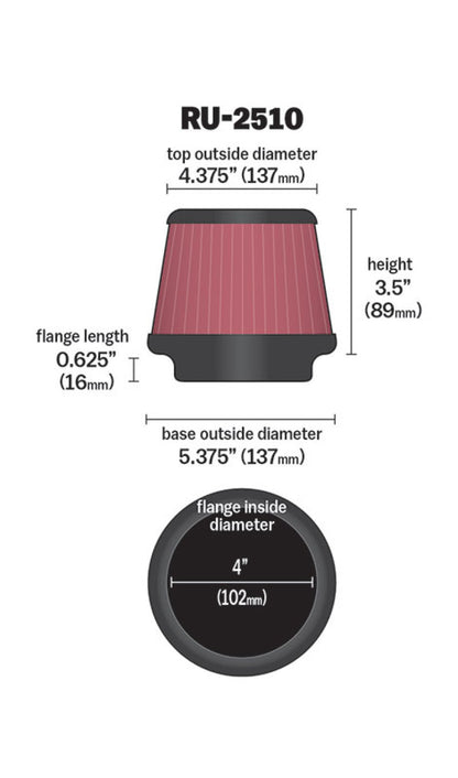 KN Universal Air Filter