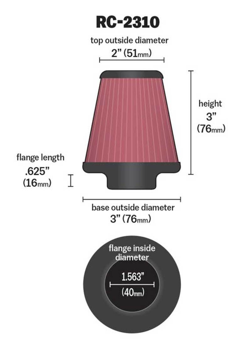 KN Universal Air Filter