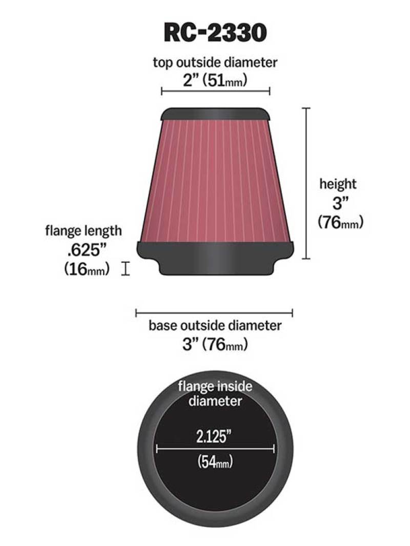 KN Universal Air Filter