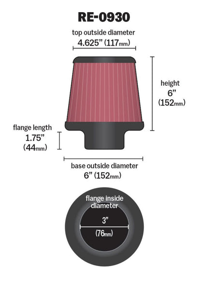 KN Universal Air Filter
