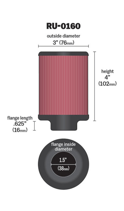 KN Universal Air Filter
