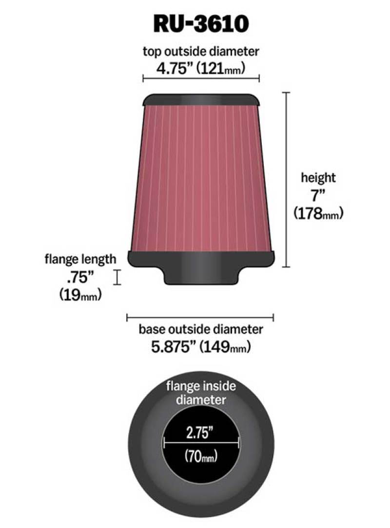 KN Universal Air Filter