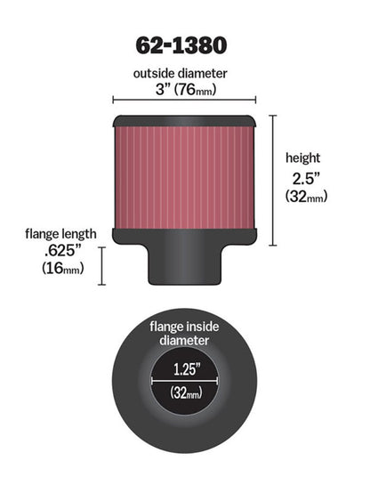 KN Universal Air Filter