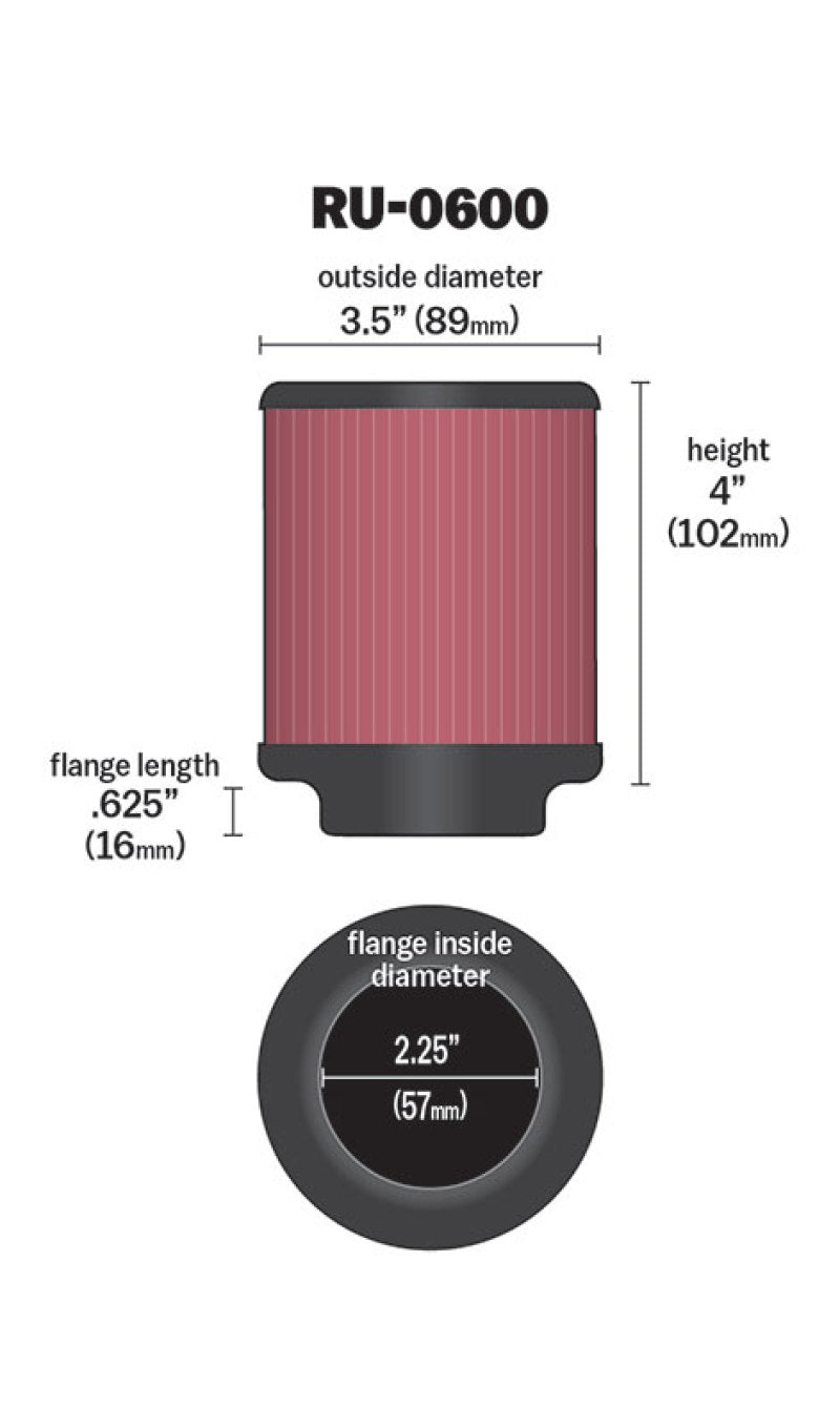 KN Universal Air Filter