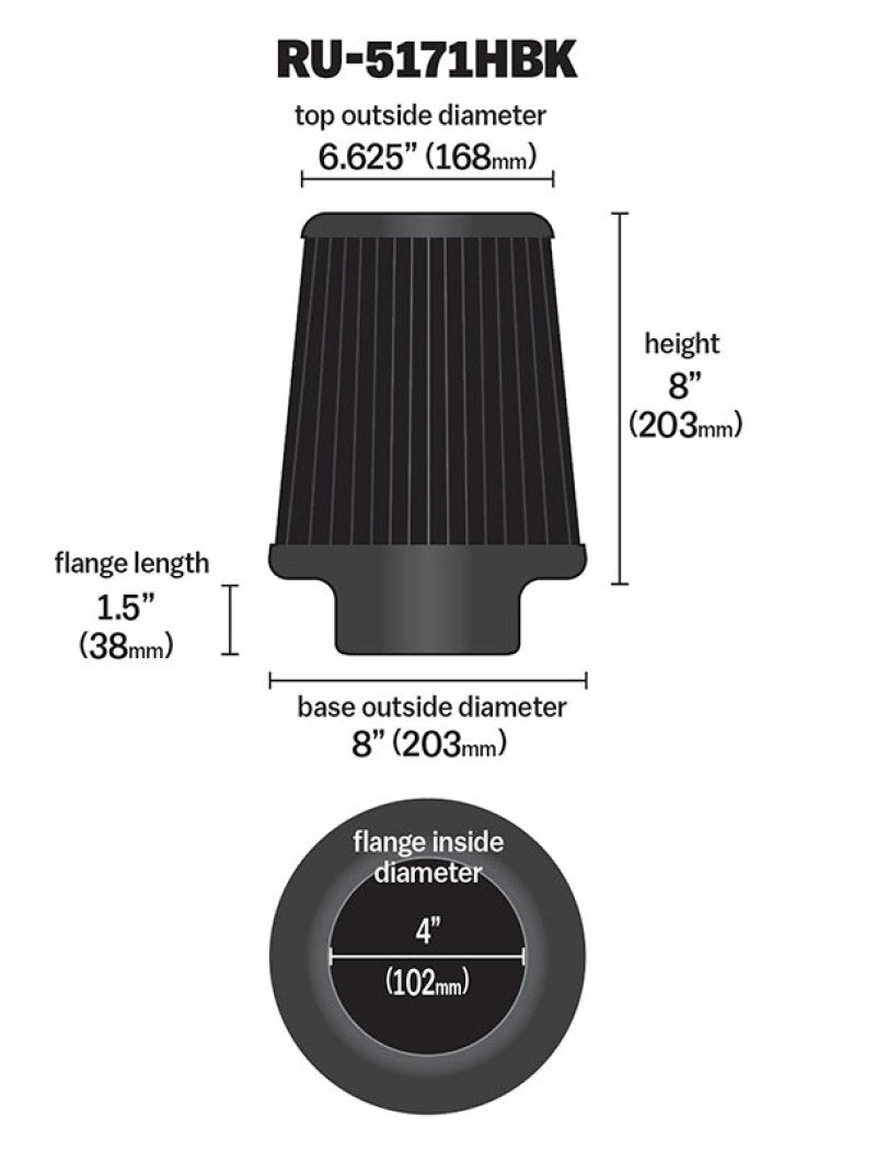 KN Universal Air Filter