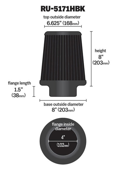KN Universal Air Filter