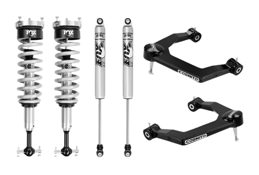 Cognito Motorsports 3-Inch Performance Leveling Kit With Fox PS Coilover 2.0 IFP Shocks GM Silverado | Sierra 1500 2WD/4WD 2019-2021