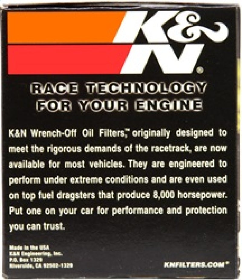 KN Premium Wrench-Off Oil Filt